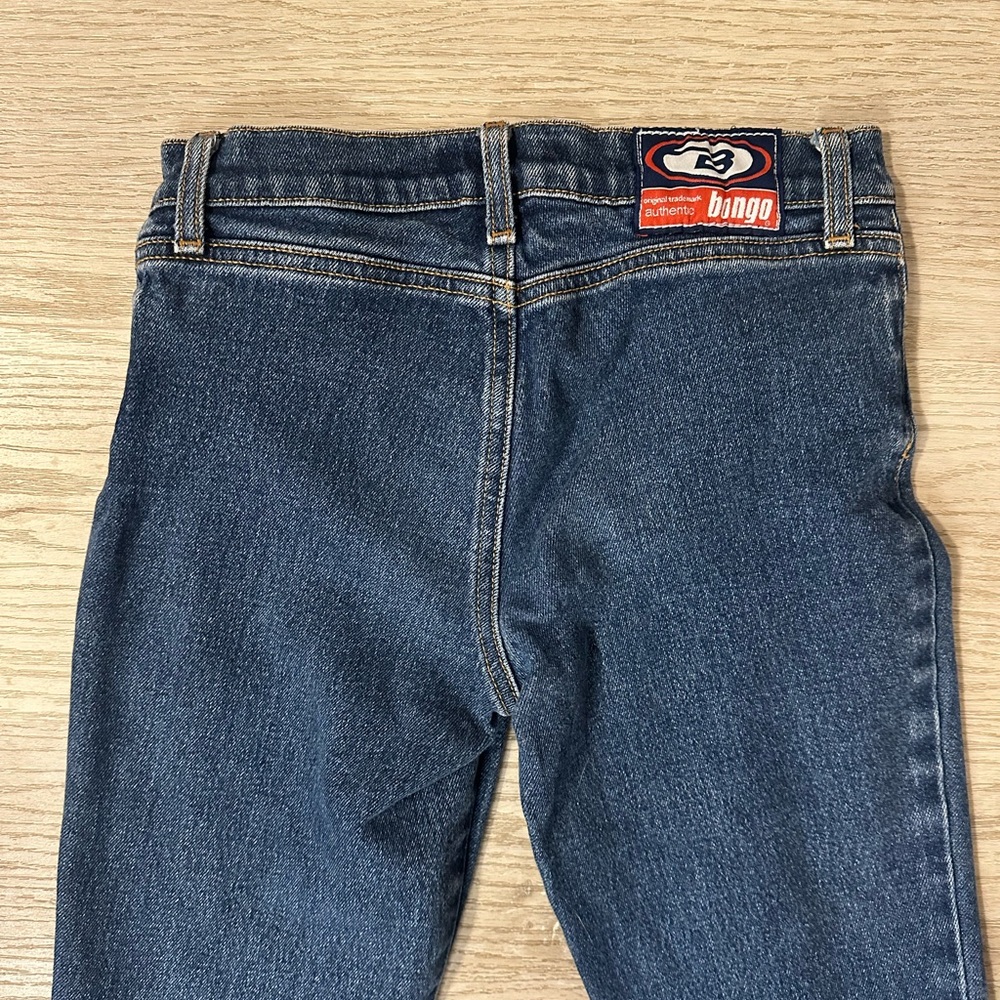 BONGO Y2K Dark Blue Flare Jeans rare vintage size 1